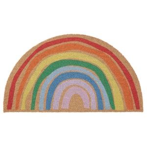 IKEA PILLEMARK Door mat, indoor, rainbow